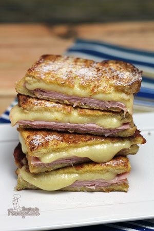 Um sanduíche trivial que poderia ser um simples misto quente transformado em algo delicioso. Conhece o Sanduíche Monte Cristo?! Então não perde tempo!!